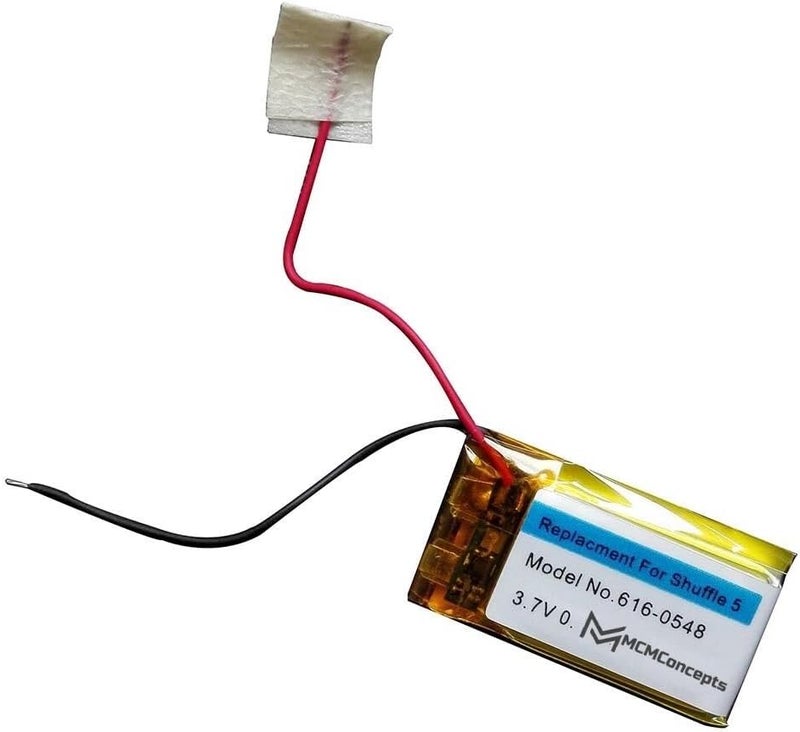 MCMConcepts Replacement Battery for Apple iPod Shuffle 4th 5th Generation 2GB 4GB A1373